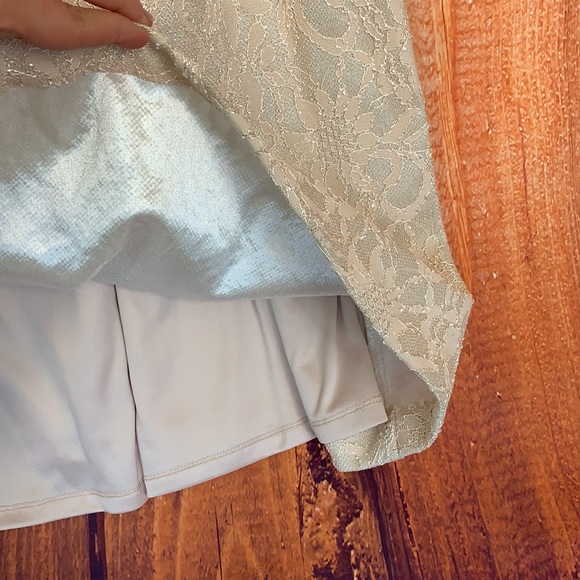 J. Howard Blush Shimmer Sleeveless Midi Dress 1690 - Picture 4 of 8